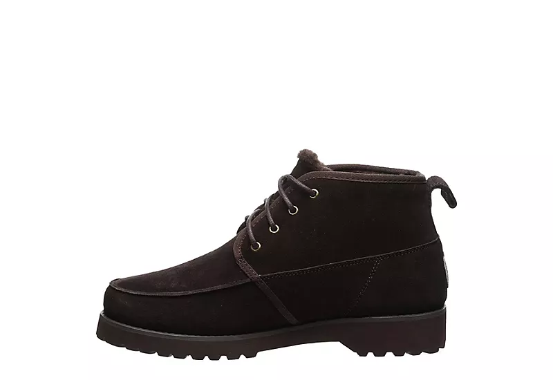 Bearpaw Mens Kyle Lace-up Boot - Chocolate - Image 4