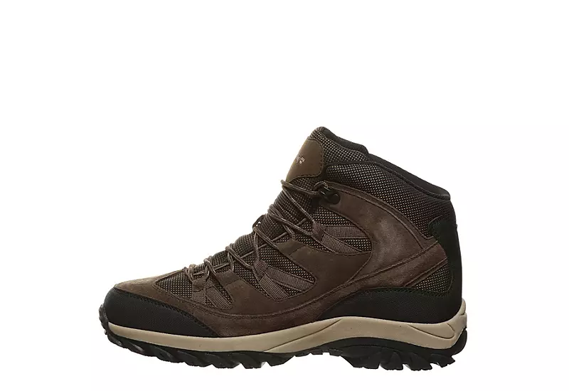 Bearpaw Mens Tallac Waterproof Mid Hiking Boot - Chocolate - Image 3