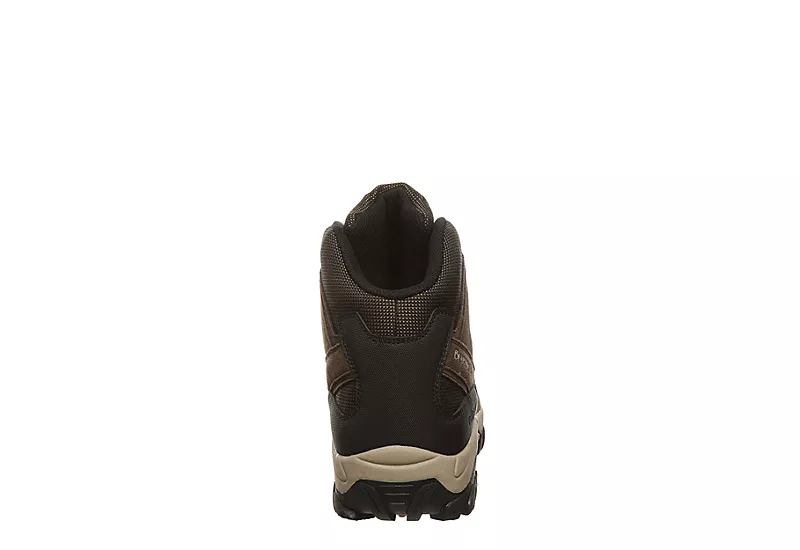 Bearpaw Mens Tallac Waterproof Mid Hiking Boot - Chocolate - Image 4