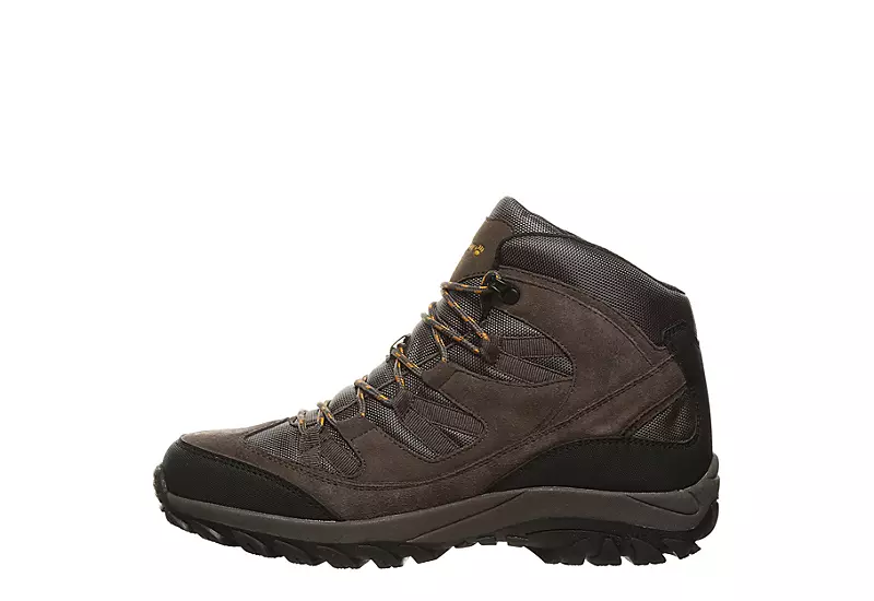 Bearpaw Mens Tallac Waterproof Mid Hiking Boot - Taupe - Image 3