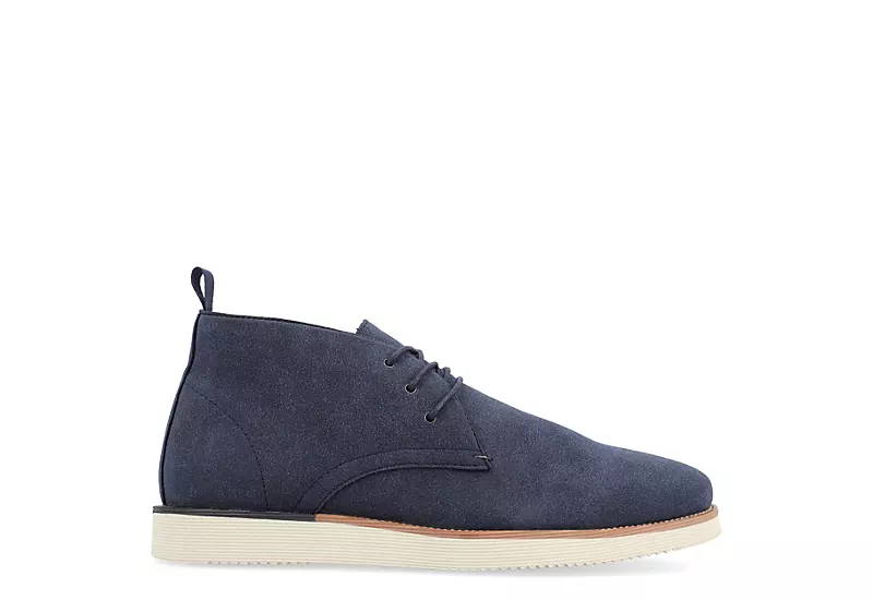 Vance Co Mens Jimmy Chukka Boot - Navy - Image 2