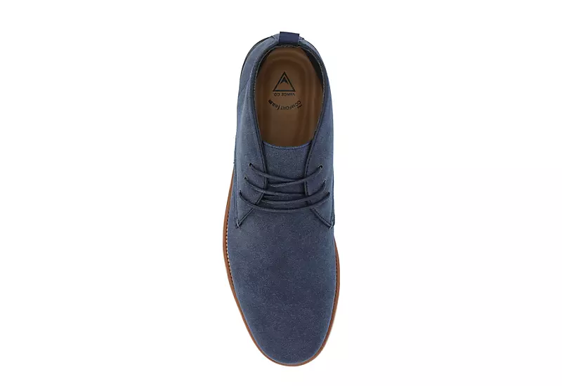 Vance Co Mens Jimmy Chukka Boot - Navy - Image 6