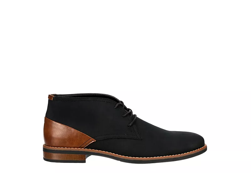 Restoration Mens Barrow Chukka Boot - Black - Image 2
