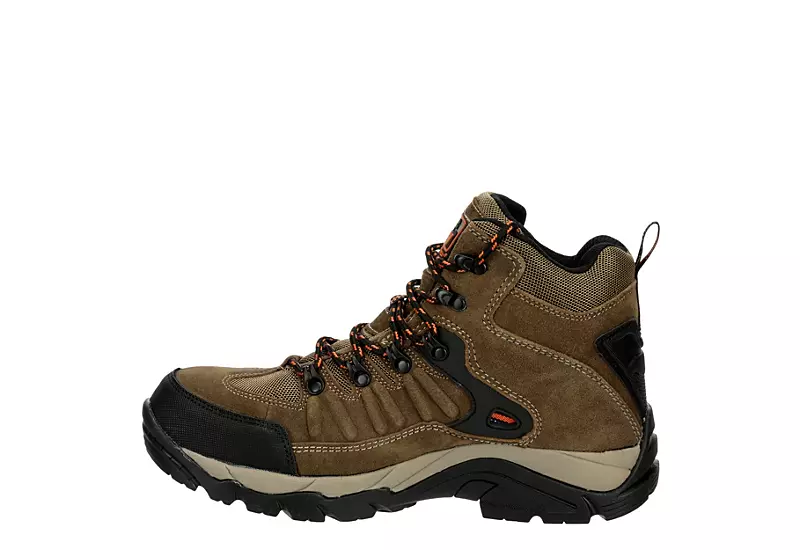 Work Master Mens Blain Ii Steel Toe Work Boot - Brown - Image 4