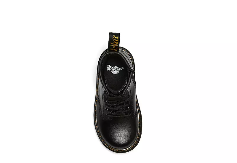 Dr. Martens Dr.martens Boys Infant Zavala Combat Boot - Black - Image 4