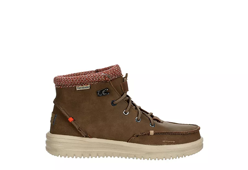 Heydude Boys Wally Bradley Slip On Sneaker - Brown - Image 2