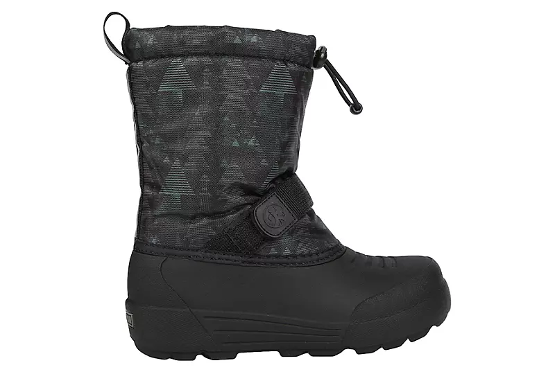 Northside Boys Infant Frosty Snow Boot - Black - Image 2