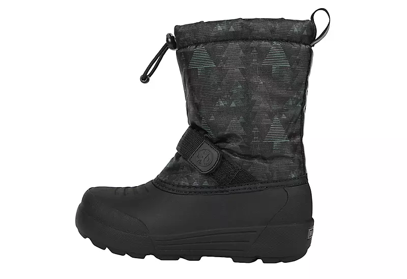Northside Boys Infant Frosty Snow Boot - Black - Image 4