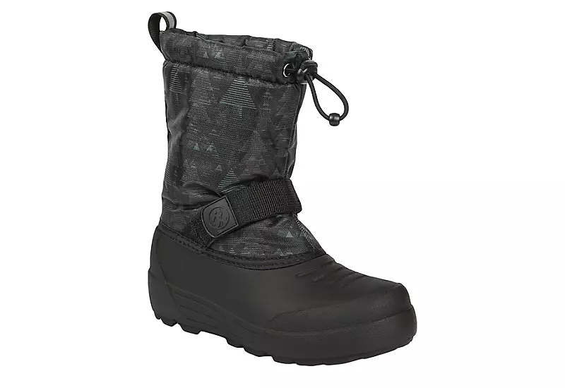 Northside Boys Frosty Snow Boot - Black