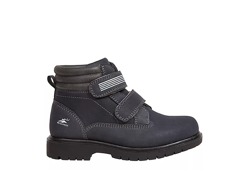 Deer Stags Boys Blaze Boot - Navy - Image 2