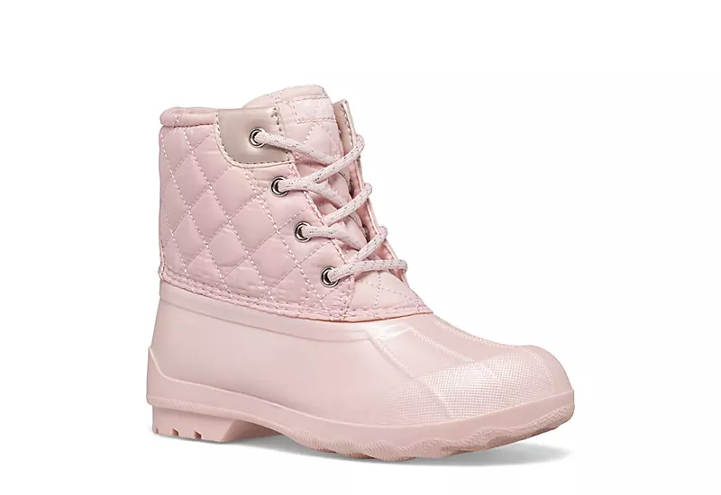 Sperry Girls Port Boot Rain Boot - Blush