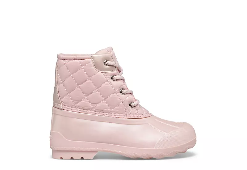 Sperry Girls Port Boot Rain Boot - Blush - Image 2