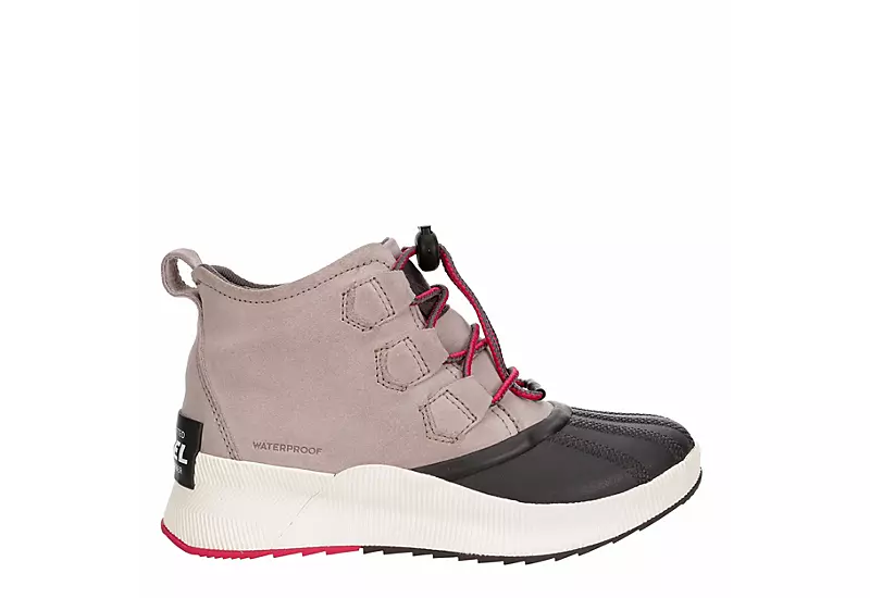 Sorel Girls Out And About Classic Lace-up Boot - Purple - Image 2