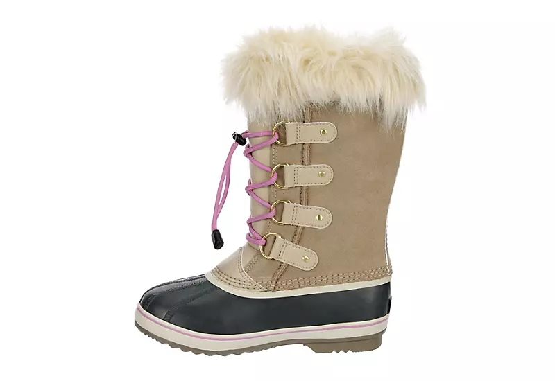 Sorel Girls Joan Of Arctic Wp Snow Boot - Tan - Image 4
