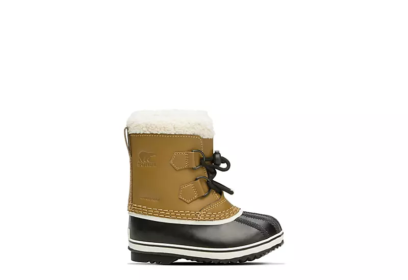 Sorel Boys Infant Pac Tp Wp Snow Boot - Tan - Image 2