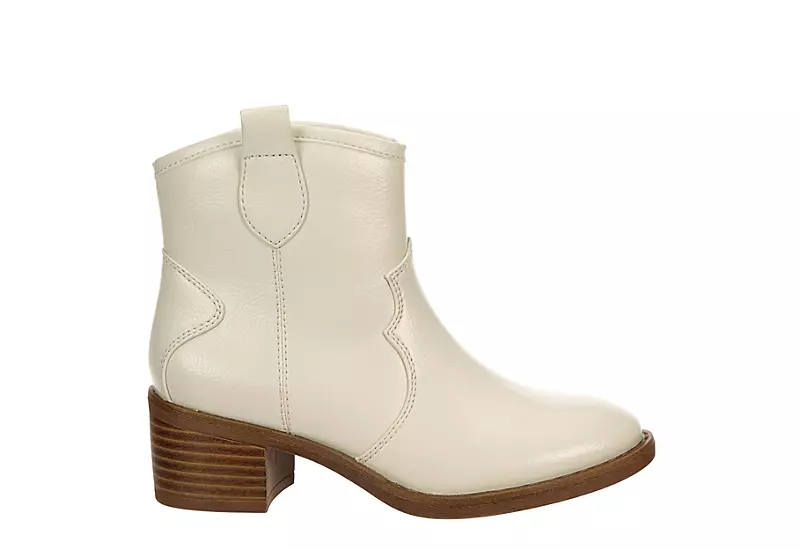 Cupcake Couture Girls June Western Boot - Ivory - Image 2