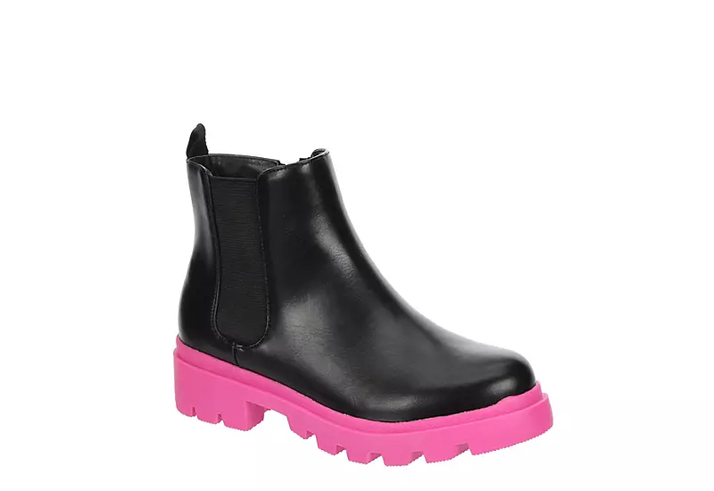 Madden Girl Girls Jjojo Chelsea Boot - Black