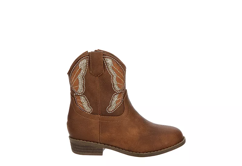 Madden Girl Girls Tpillar Western Boot - Tan - Image 2