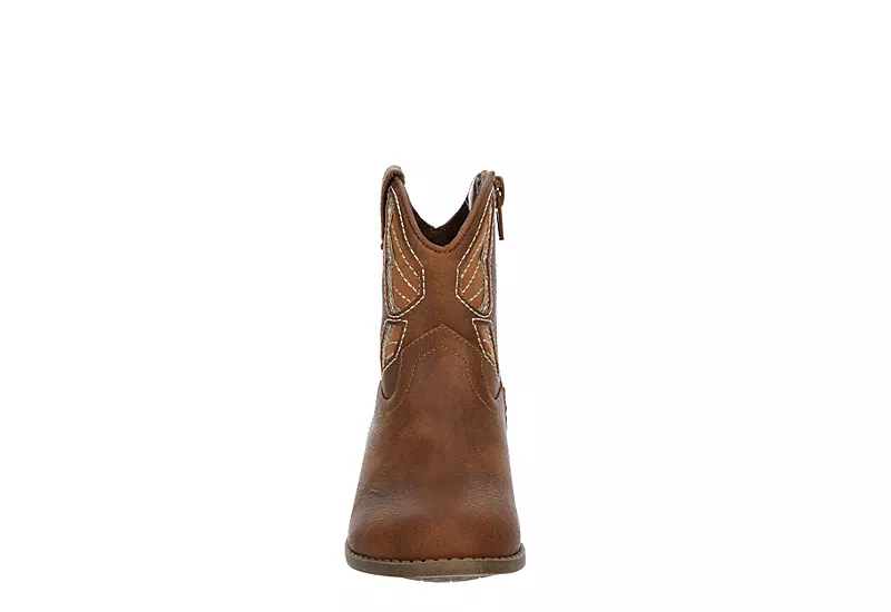 Madden Girl Girls Tpillar Western Boot - Tan - Image 3