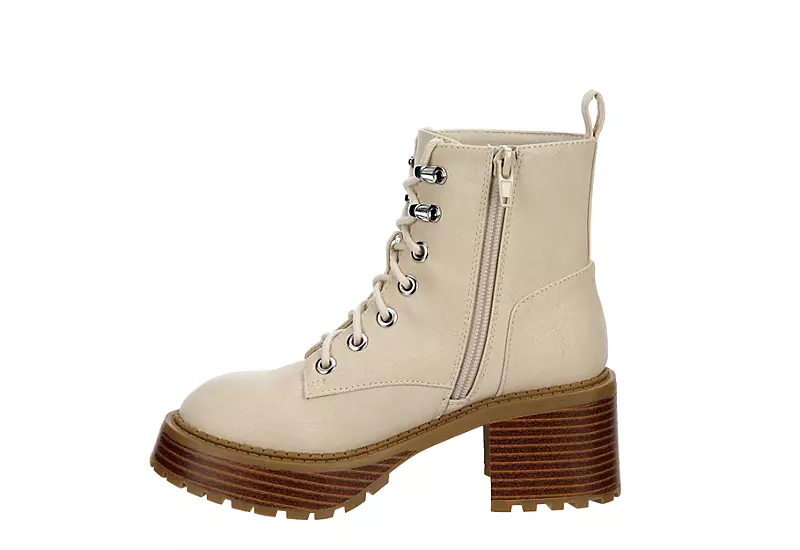 Limelight Girls Elleri Lace Up Boot - Ivory - Image 4