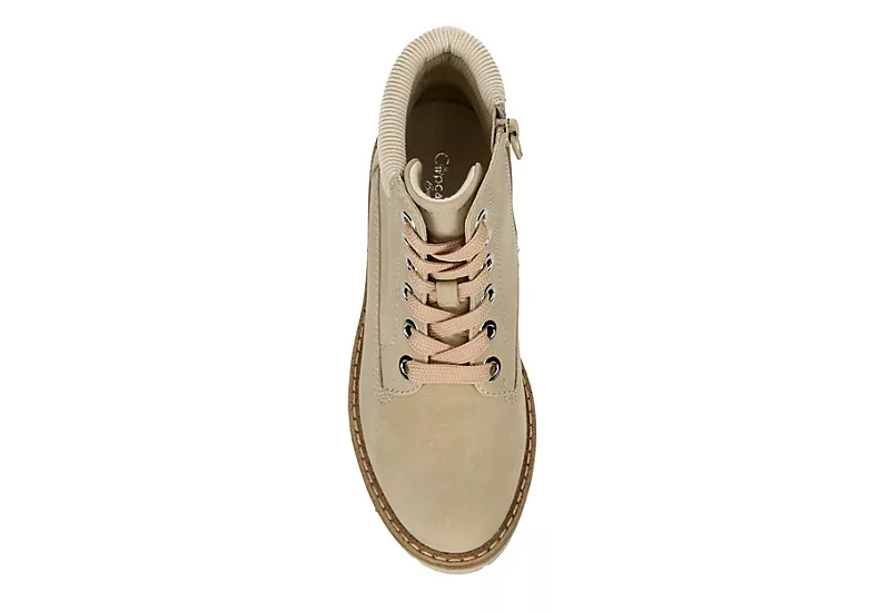 Cupcake Couture Girls Lexi Lace-up Boot - Beige - Image 6