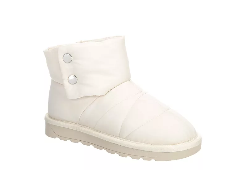 Cupcake Couture Girls Puffin Boot - Off White