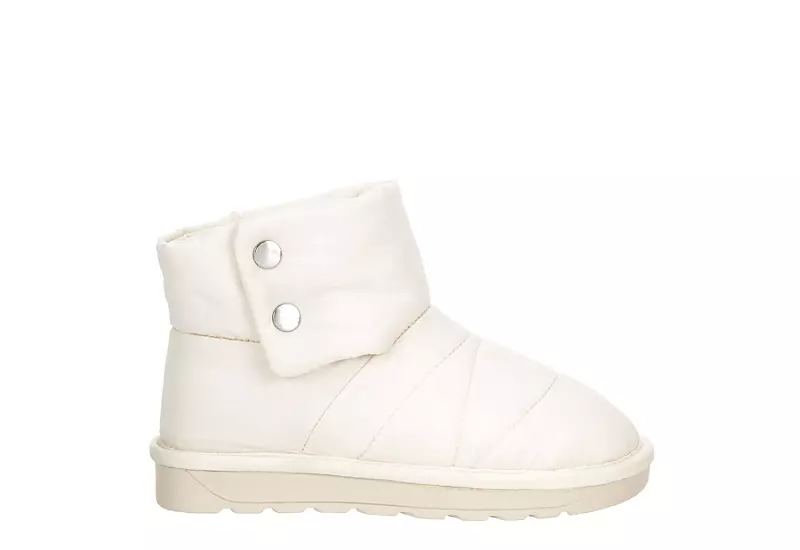 Cupcake Couture Girls Puffin Boot - Off White - Image 2