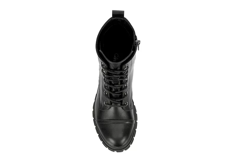 Cupcake Couture Girls Roxanne Combat Boot - Black - Image 6