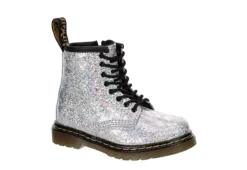 Dr. Martens Dr.martens Girls Infant 1460 Combat Boot - Grey